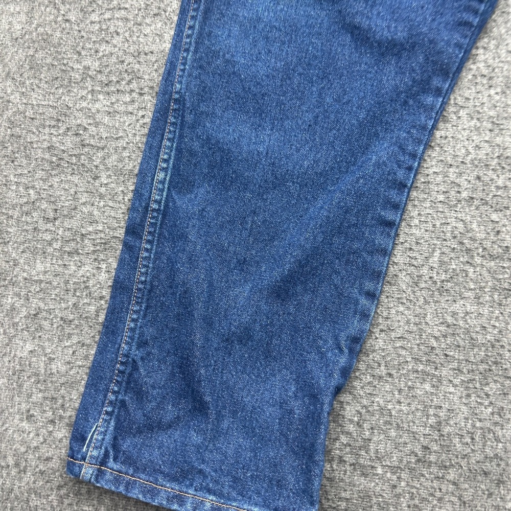 Wrangler FR Mens Blue Jeans Original Cowboy‎ Cut 42X30 #13MWZ - Picture 2 of 13